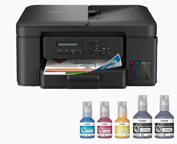 Brother DCP-T730DW | Ink Tank A4 Printer | 3-in-1 color ink tank printer